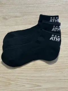 ATHLETA アスレタ ソックス 3足セット ブラックのサムネイル