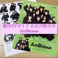 TVガイド AmBitious お正月特大号 切り抜き