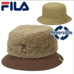 【SALE中】新品 FILA リバーシブルボアバケットハット フィラ 男女兼用