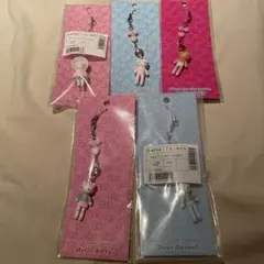 サンリオクローゼットコレクション キティ 制服 ストラップ【5点セット