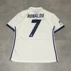 16-17 レアル・マドリード RONALDO 長袖 ユニフォーム 背番号7 - メルカリ