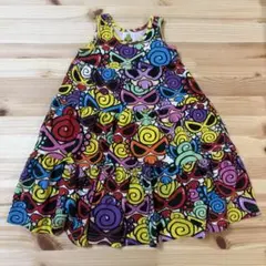 2*a様 ヒスミニ HYSTERIC MINI ワンピース 80 ベビー 総柄のサムネイル