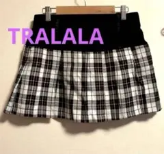 ❤︎お値下げ中❤︎ TRALALA チェック　ミニスカートのサムネイル