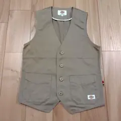 Dickies ベージュ ベスト Lサイズ