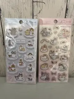 mofusand×サンリオキャラクターズ ぷっくりシール