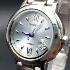 数回使用カシオ CASIOSHEEN シーン電波時計SHW-1508B-8AJF - メルカリ