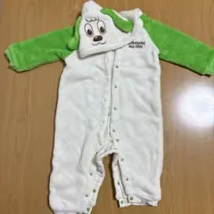 メルカリ市価格　ベビー用フード付きカバーオール・着ぐるみ（80サイズ）