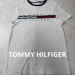 TOMMY HILFIGER ロゴ Tシャツ ホワイト 半袖シャツ