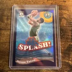 Jayson Tatum Optic Splash! Prizm Card