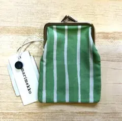 ★新品未使用★マリメッコ　marimekko がま口　ポーチ　縦型