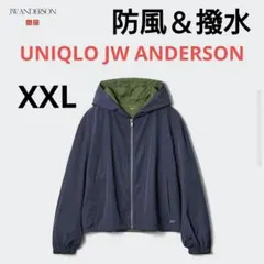 新品タグ有 UNIQLO JW ANDERSON ウィンドプルーフショートパーカ