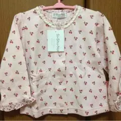 新品♡セール開催♡送料込‼︎シシュノン カーディガン ロンT 90 ミキハウス