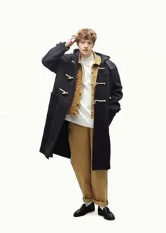 Leno&co 2020AW ダッフルコート　ブラック