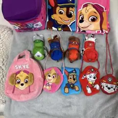 パウパトロールのバッグ.ぬいぐるみ.タオルセット