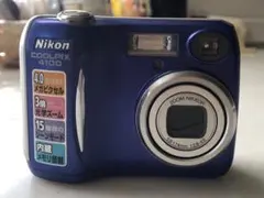 NIKON COOLPIX4100 ニコン コンデジ ブルー 単三電池式 2025年最新】nikon coolpix 4100の人気アイテム - メルカリ