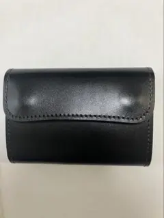 WILDSWANSレザーコインケースコンパクト財布 小銭入れ ブラックのサムネイル