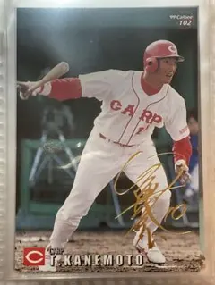 まとめ割あり】'99プロ野球チップス 金本 知憲 ゴールドサインカード