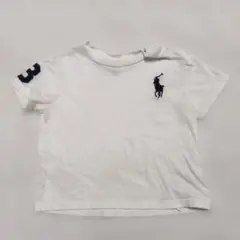 POLO RALPH LAUREN ホワイト Tシャツ 半袖 - メルカリ