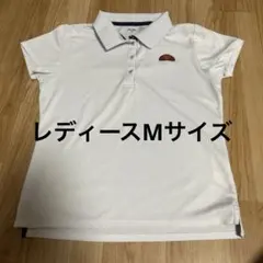 ellesse★ホワイト★ポロシャツ★Mサイズ★レディース★テニス