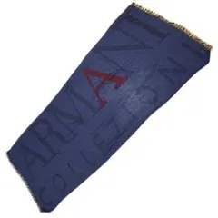 アルマーニコレツォーニ ストール　マフラー　ロゴ　エンポリオ