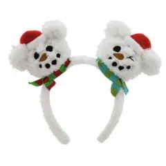 海外ディズニー カチューシャ スノーマン クリスマス