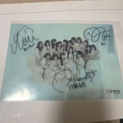 乃木坂46 矢田萌華 Same numbers 直筆サイン入りポスター - メルカリ