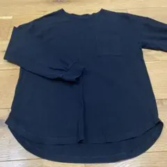 GU ブラック 長袖カットソー サイズ150