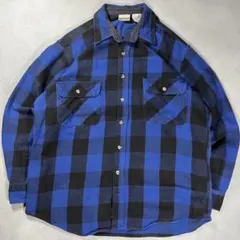 90s Field&Stream ヘビーフランネルシャツ ヘビネル ネルシャツ