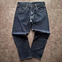 KURO DENIM GIOCATORE 体育会系男子テーパード デニム 赤みみ - メルカリ