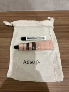 【未使用】Aesop レスレクションハンドバーム＆リップトリートメント 袋付き