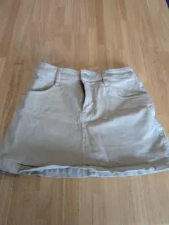 jack bunny!! レディーススカート サイズ0 ベージュ