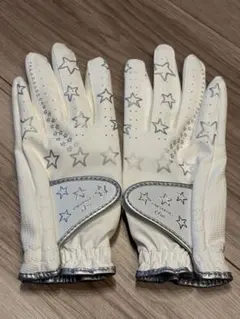 Kasco CRESTAGE ゴルフグローブ レディース 18cm ホワイト