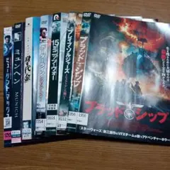 レンタル落ち　洋画 DVD 7タイトル まとめ売り