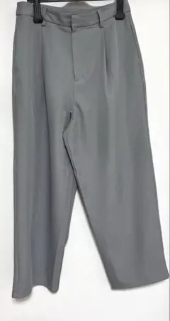 Mサイズ earth music&ecology パンツ グレー 訳あり ほつれ