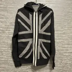 FRED PERRY ユニオンジャック柄 フルジップパーカー