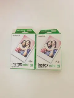 FUJIFILM instax mini インスタントフィルム 2パック