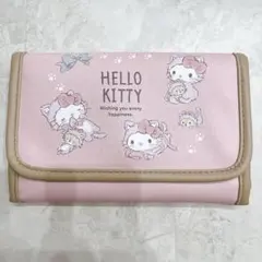 サンリオ ハローキティ ヒョウ柄 レオパード 母子手帳ケース ジャバラ