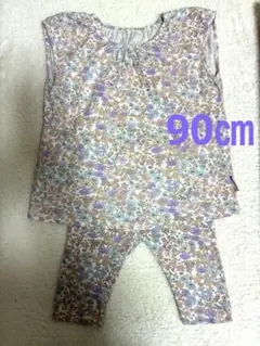 ユニクロベビー　ポール&ジョー　セットアップ　90cm 花柄のサムネイル