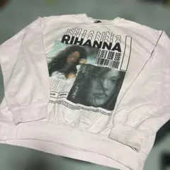 Rihanna グラフィックプリント トレーナー