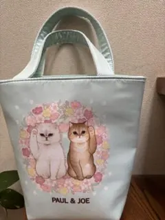 PAUL & JOE 猫イラスト トートバッグ