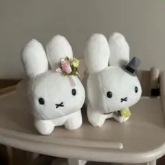 【新品未使用】ミッフィーウエディングドール　セット Miffy ぬいぐるみ ミッフィー 和装ウェディングドール お祝い