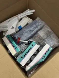 専用　　プラレール 列車セット 青と白