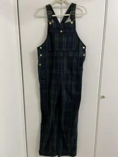 オーバーオール サロペット　LOW-BLACKCHECK OVER-ALLのサムネイル