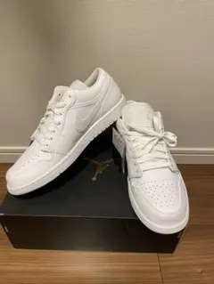 【新品未使用】Nike Air Jordan 1 Low White29.5cm