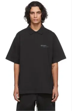 FEAR OF GOD ESSENTIALSブラック ポロシャツサイズ Sのサムネイル