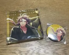 ヒプノシスマイク ヒプマイ CD特典 有栖川帝統　アクリルブロック　缶バッジ