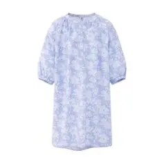 UNIQLO ロングワンピース 花柄ワンピ シャツワンピース ユニクロ 140
