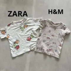 ZARA H&M Tシャツ　2枚セットのサムネイル