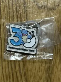 ポケモン　30周年　メタルチャームマスコット　カメックス