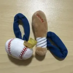 野球ボールとバットのラトル　リストラトルのサムネイル